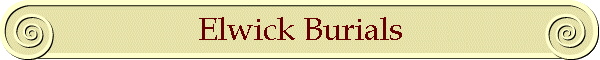 Elwick Burials